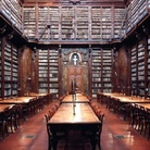 Biblioteca Marucelliana, Firenze, sala consultazione. - ladante